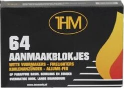 THM Witte Aanmaakblokjes Paraffine 64 Stuks Omdoos 12 Pakjes -Bbq Gereedschap Winkel 1200x858