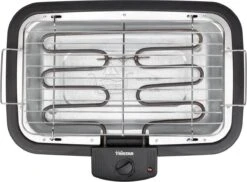 Tristar BQ-2813 Electrische Tafelbarbecue - Grilloppervlak (LxB) 38x22 Cm - 2000W - Zwart -Bbq Gereedschap Winkel 1200x885