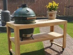 BBQ Tafel - Geschikt Voor Big Green Large/Bastard Large/Bastard Large Urban/Yakiniku 19 Inch/Monolith Large - Eikenhout - 87 Cm -Bbq Gereedschap Winkel 1200x900 21