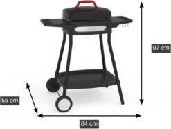 Barbecook Alexia - Elektrische Bbq - Afneembare Grill - Zijtafels - Wielen - 84x55x97cm -Bbq Gereedschap Winkel 1200x902 6