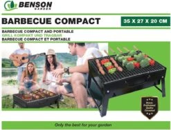 Benson Barbecue Compact - Met Handvat - 35 X 27 X 20 Cm 9 Benson Barbecue Compact - Met Handvat - 35 X 27 X 20 Cm -Bbq Gereedschap Winkel 1200x916