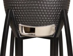 Patton - Kamado 21" - Premium Black - Keramische Barbecue - Incl. Bluetooth Kerntemperatuurmeter - LED Verlichting - Large - Compleet - Zwart -Bbq Gereedschap Winkel 1200x923