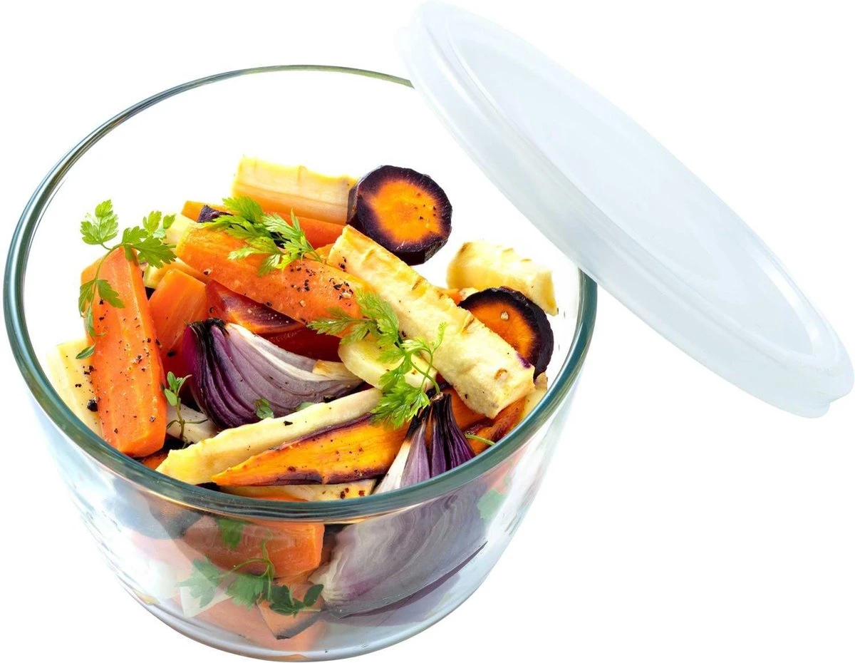 Pyrex - Cook & Freeze Schaal Rond 12 X 6cm - Transparant 8 Pyrex - Cook & Freeze Schaal Rond 12 X 6cm - Transparant - Afbeelding 6