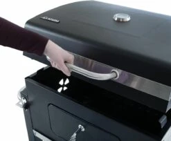 Vaggan Luxe Houtskool Barbecue - Grilloppervlak (LxB) 44 X 32 Cm - Staal - Matzwart -Bbq Gereedschap Winkel 1200x989 1