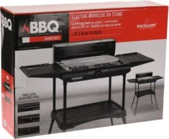 Excellent Electrics Elektrische Barbecue - Grilloppervlak (LxB) 36x24 Cm - 2000W - Zwart -Bbq Gereedschap Winkel 1200x993 5
