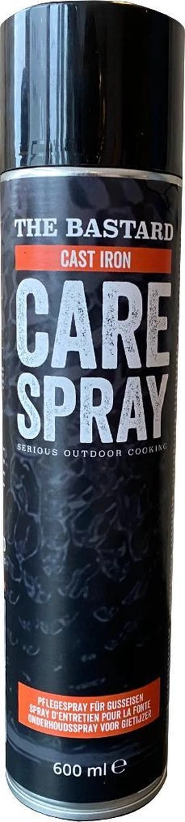 The Bastard Cast Iron Care Spray 600 Ml - Olie Voor Gietijzer - Onderhoudsspray Gietijzer 3 The Bastard Cast Iron Care Spray 600 Ml - Olie Voor Gietijzer - Onderhoudsspray Gietijzer