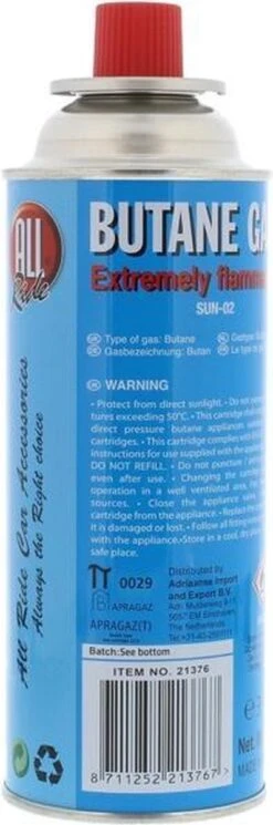 All Ride Butaan Gas / Navulgas -Bbq Gereedschap Winkel 398x1200 1