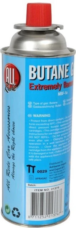 All Ride Butaan Gas / Navulgas -Bbq Gereedschap Winkel 403x1200