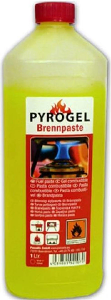 Pyrogel Brandpasta - Fles 1 Liter 3 Pyrogel Brandpasta - Fles 1 Liter