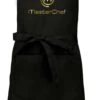 KARIBAN Naam Cadeau - Masterchef - Unisex Keukenschort/barbecueschort - Zwart - Cadeau Voor Hem En Haar -Bbq Gereedschap Winkel 506x1200