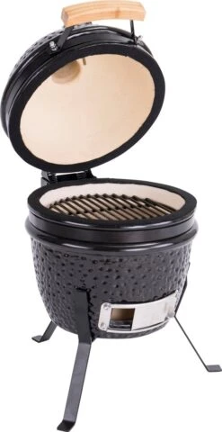 Kamado Joe Kamado Mini Kamado Grill - Zwart -Bbq Gereedschap Winkel 618x1200 1