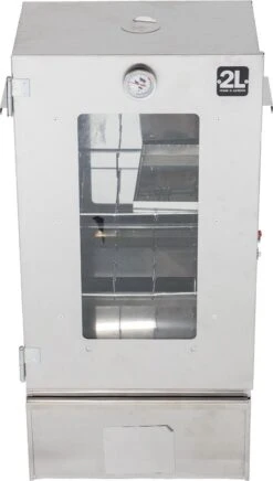 2-L Home & Garden XL Rookoven - RVS - 80x40x28 Cm - 3 Etages 26 2-L Home & Garden XL Rookoven - RVS - 80x40x28 Cm - 3 Etages -Bbq Gereedschap Winkel 680x1200