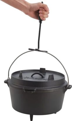 Dutch Oven Enkhuizen Met Deksel Gietijzer Zwart - 4 Varianten -Bbq Gereedschap Winkel 720x1200