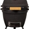 Patton Kamado Grill 13" - Keramisch - Kookoppervlak Ø 28 - Mat Zwart -Bbq Gereedschap Winkel 736x1200