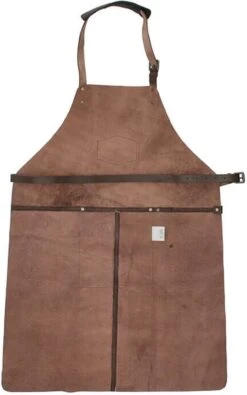 Old West BBQ Schort Barbecue Schort Leer - Bruin 25 Old West BBQ Schort Barbecue Schort Leer - Bruin -Bbq Gereedschap Winkel 751x1200