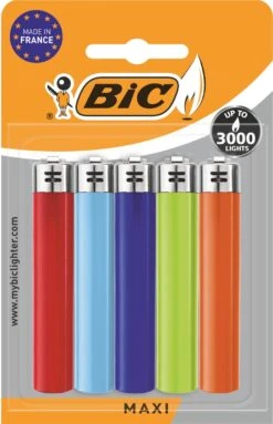 BIC J26 Maxi Vuursteen Flint Aanstekers - Diverse Kleuren - Pak Van 5 Gasaanstekers - Kindveilig 22 BIC J26 Maxi Vuursteen Flint Aanstekers - Diverse Kleuren - Pak Van 5 Gasaanstekers - Kindveilig -Bbq Gereedschap Winkel 774x1200