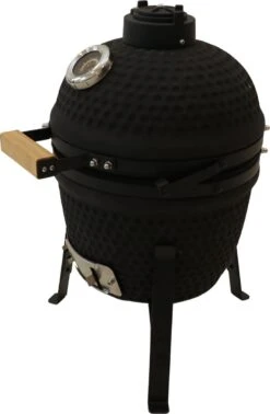 Patton Kamado Grill 13" - Keramisch - Kookoppervlak Ø 28 - Mat Zwart -Bbq Gereedschap Winkel 784x1200 1