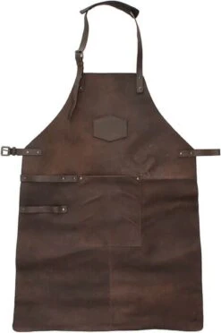 Old West BBQ Schort Barbecue Schort Leer - Bruin 24 Old West BBQ Schort Barbecue Schort Leer - Bruin -Bbq Gereedschap Winkel 797x1200 1