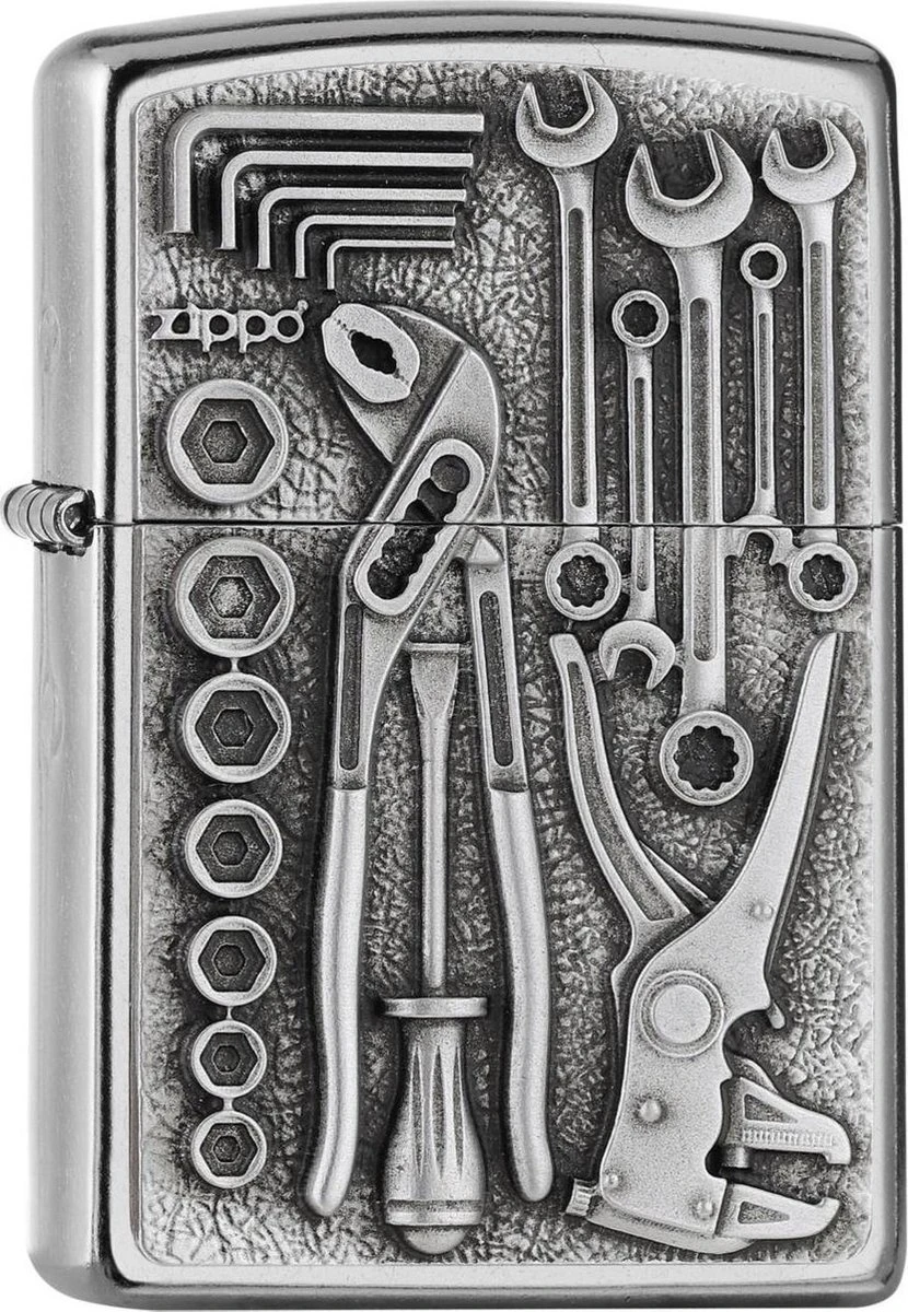 Aansteker Zippo Toolbox Emblem 3 Aansteker Zippo Toolbox Emblem