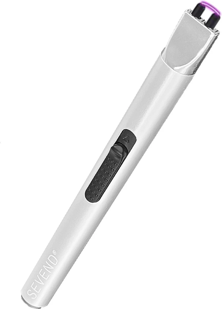 Aansteker Elektrisch - Plasma Aansteker - Aansteker Voor Kaarsen - Oplaadbaar Met USB Kabel - Windproof - SEVEND® 3 Aansteker Elektrisch - Plasma Aansteker - Aansteker Voor Kaarsen - Oplaadbaar Met USB Kabel - Windproof - SEVEND®