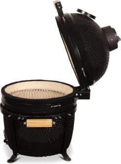 Patton Kamado 15" - Keramisch - Tafel Model - Premium Black - Medium - Zwart -Bbq Gereedschap Winkel 881x1200