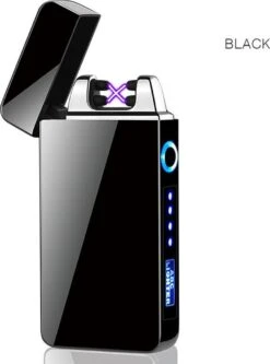 Merkloos Cuberna Elektrische Plasma USB Aansteker Met Batterij Indicator Ice Black - Wind En Storm Bestendig - Geschikt Voor Kaarsen, Vuurwerk, Sigaretten En BBQ 13 Merkloos Cuberna Elektrische Plasma USB Aansteker Met Batterij Indicator Ice Black - Wind En Storm Bestendig - Geschikt Voor Kaarsen, Vuurwerk, Sigaretten En BBQ -Bbq Gereedschap Winkel 891x1200