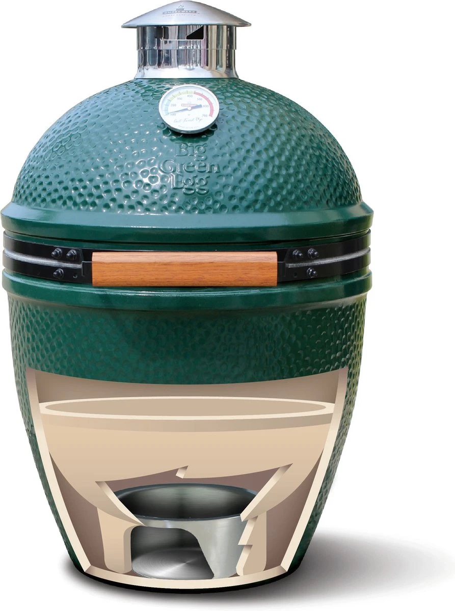 Kick Ash Basket - Big Green Egg Large - Kick Ash Can - As Opvang Pan 5 Kick Ash Basket - Big Green Egg Large - Kick Ash Can - As Opvang Pan - Afbeelding 3