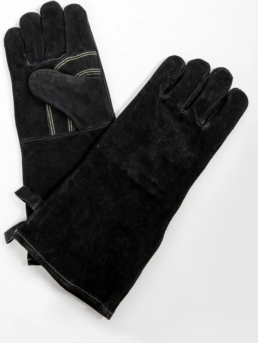 Barbecue Handschoen Zwart - BBQ Ovenwanten – Hittebestendige Handschoenen - Ovenhandschoenen - Grill & Oven Want – Koken Accessoires - Vuurkorf En Openhaard - Barbeque Keukenaccessoires - Koken - Vaderdag Cadeau Vader 6 Barbecue Handschoen Zwart - BBQ Ovenwanten – Hittebestendige Handschoenen - Ovenhandschoenen - Grill & Oven Want – Koken Accessoires - Vuurkorf En Openhaard - Barbeque Keukenaccessoires - Koken - Vaderdag Cadeau Vader - Afbeelding 4