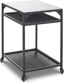 Ooni - Tafel - Medium - Pizza Tafel - 60x80x 90cm - RVS - Zwart -Bbq Gereedschap Winkel 930x1200 1