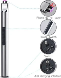 Staza Oplaadbare Lange Elektrische Aansteker - Duurzame Plasma Aansteker - Inclusief Cadeauverpakking - BBQ - Kaarsen -Bbq Gereedschap Winkel 935x1200