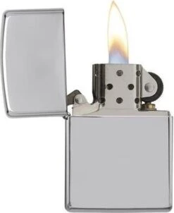 Zippo Lighter Polished Chrome -Bbq Gereedschap Winkel 983x1200