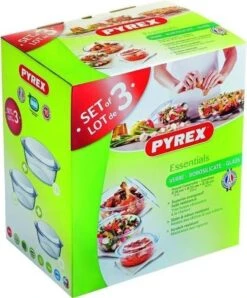 Pyrex 3x Ronde Glazen Ovenschalen Met Deksel 1,4/2,1/3 Liter - Ovenschaal/braadslede - Ovenschotel Schalen - Bakvorm 7 Pyrex 3x Ronde Glazen Ovenschalen Met Deksel 1,4/2,1/3 Liter - Ovenschaal/braadslede - Ovenschotel Schalen - Bakvorm -Bbq Gereedschap Winkel 994x1200 5